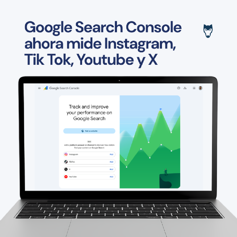 google search console rrss
