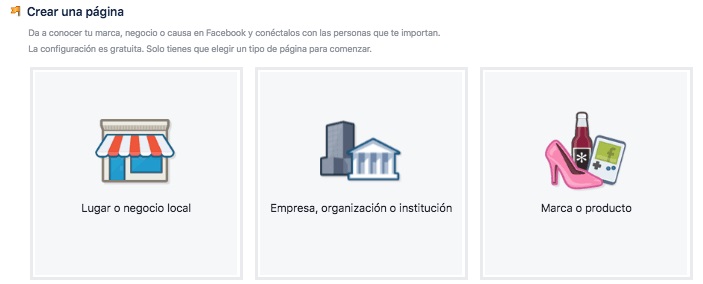 crear página empresa Facebook Alicante